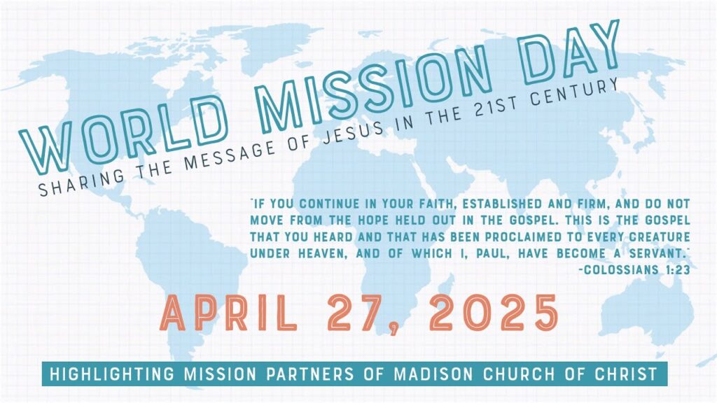 World Mission Day: Partners in Progress