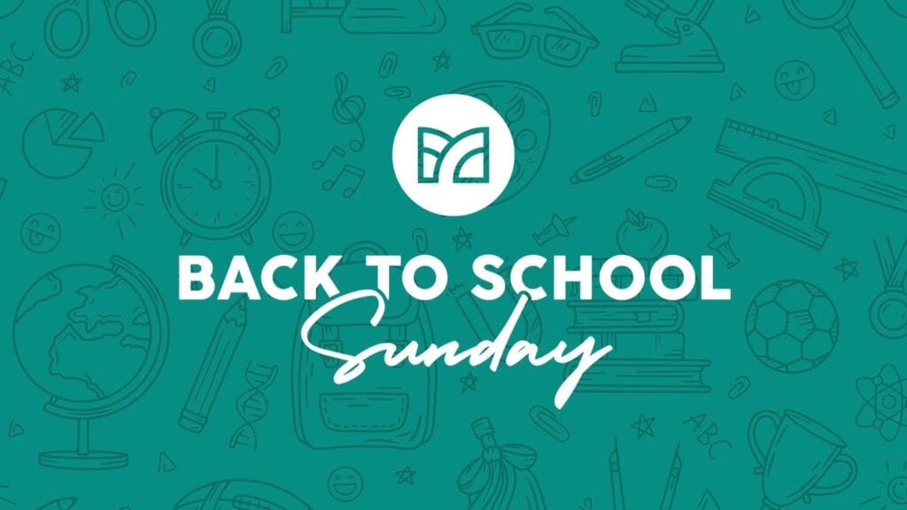 Back to School Sunday